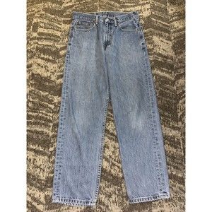 Levi's 550 Denim Straight Leg Jeans Medium Wash Men Size 30x29 Blue